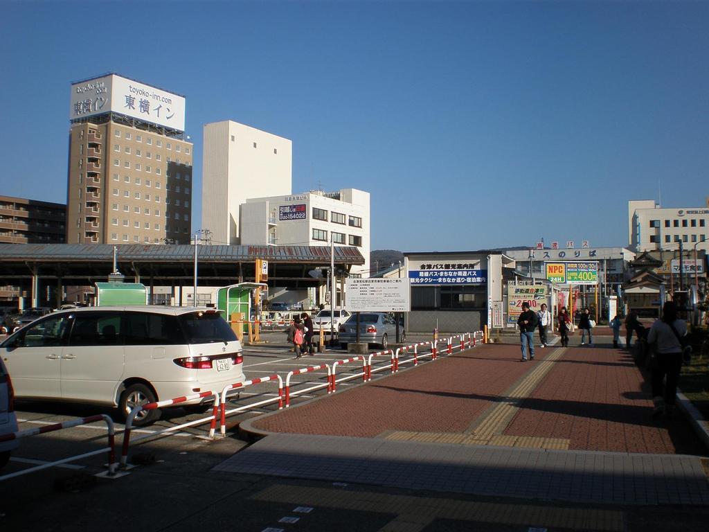 Toyoko Inn Aizuwakamatsu Ekimae Buitenkant foto
